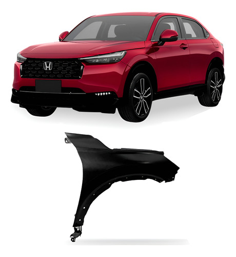 Paralama Para Hrv 2023 2024 2025 2026 Lado Esquerdo