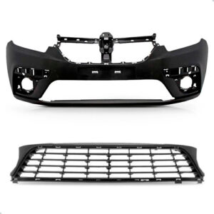 Kit Envolvente Sandero 2020 A 2023 C/ Grade Central Novo Preto