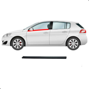 Pestana Interna Traseira Esq Com Forracao Palio 4 Pts Ate 07