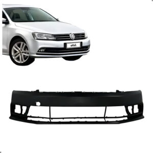 Parachoque Dianteiro Jetta 2015 A 2018 Com Furo 1a Linha  Preto