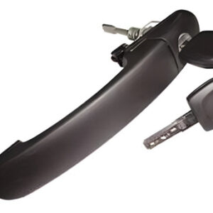 Macaneta Externa Direita/esquerda Com Chave Mecanica Gol/par Cinza-escuro