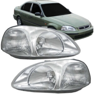 Par Farol Honda Civic 1996 1997 1998