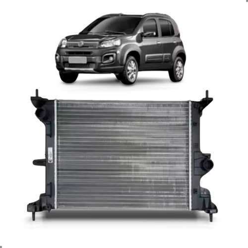 Radiador Para Uno 2015 2016 2017 2018 A 2021 1.0/1.3 6v