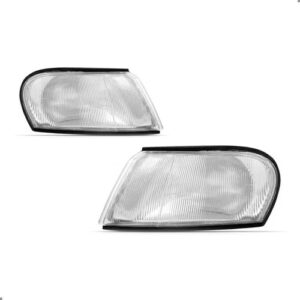 Par Lanterna Dianteira Para Vectra 1997 1998 1999 Cristal Ambos Lados