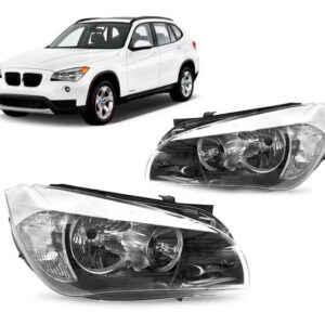 Par Farol Elétrico Bmw X1 2009 A 2013 C/ Motor