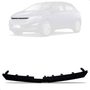 Grade Sup Onix Prisma 2017 A 2019 Friso Black Piano Completa Preto