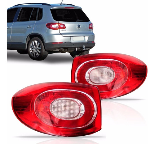 Par Sinaleira Traseira Tiguan 2009 2010 2011 2012