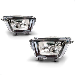 Spoiler Saveiro Cross 2017 A 2022 Com Par Faróis Milha Preto