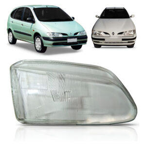 Lente Farol Megane E Senic 1996 1997 1998 1999 Direito