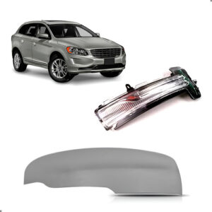 Kit Capa E Pisca Retrovisor Volvo Xc60 2014 A 2017 Direita Direito
