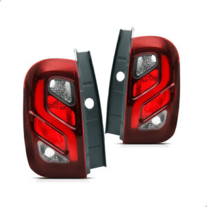 Par Sinaleira Traseira Com Led Duster 2016 17 18 19 2020 Vermelho
