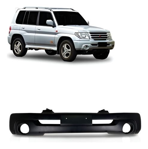 Parachoque Pajero Tr4 2002 2003 A 2006 Dianteiro 1a Linha  Preto