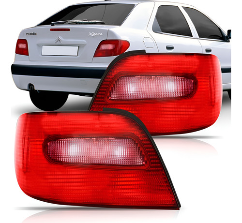 Par Lanterna Traseira Citroen Xsara 2001 2002 2003 2004 Esquerdo E Direito