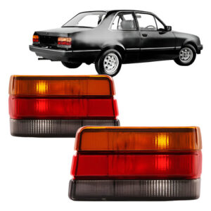 Par Sinaleira Chevette 1987 A 1996 Fume Bronze Tricolor