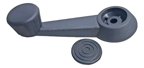 Manivela Plastico Fusca Kombi Clipper 79 Em Diante Preto