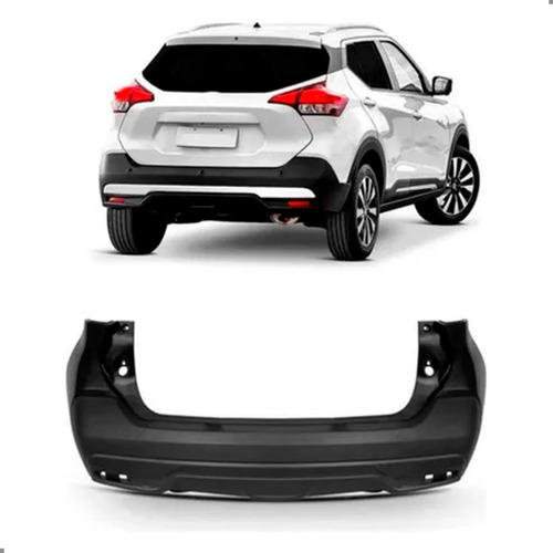 Parachoque Traseiro Para Kicks 2017 2018 2019 2020 1a Linha