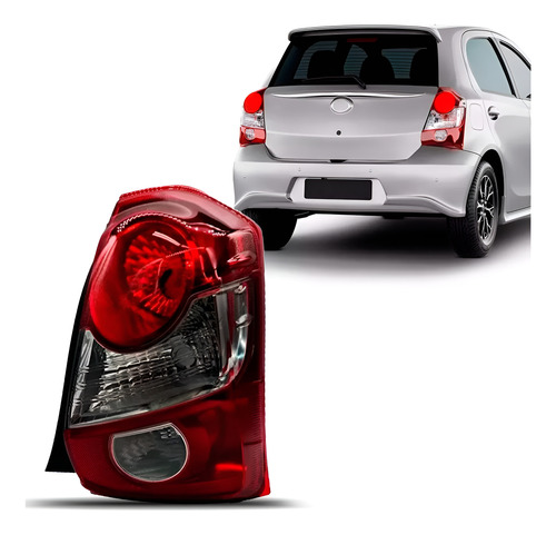 Lanterna Etios Hatch 2017 2018 2019 2020 2021 Fume 1ª Linha Direito/passageiro