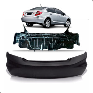 Kit Painel Traseiro Para Civic 2012 A 2016 Com Parachoque