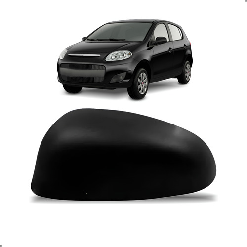 Capa Retrovisor Para Palio 2012 A 2020 Texturizado Esquerdo-motorista