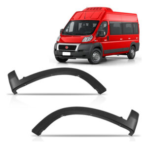 Par Moldura Paralama Dianteiro Ducato 2018 A 2023 Preto