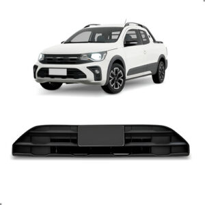 Grade Central Tela Para Saveiro Extreme 2024 2025 2026 Preto