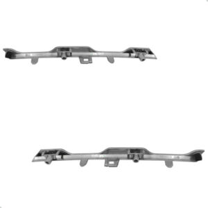 Par Moldura Grade Radiador Superior Duster 2021 A 2024 Cromado