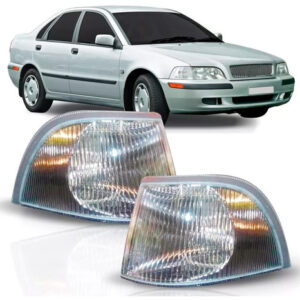 Par Pisca Para Volvo S40 V40 1998 1999 2000 Lente Raiada