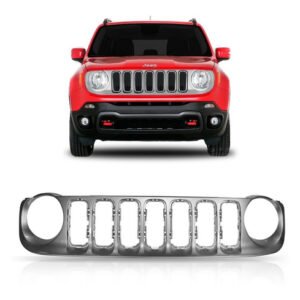 Tela Frontal Jeep Renegade Limited 2015 2016 2017 2018 Prata Prateado