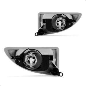 Kit Envolvente Diant. C/ Kit Farol Milha Focus 1998 A 2003 Preto