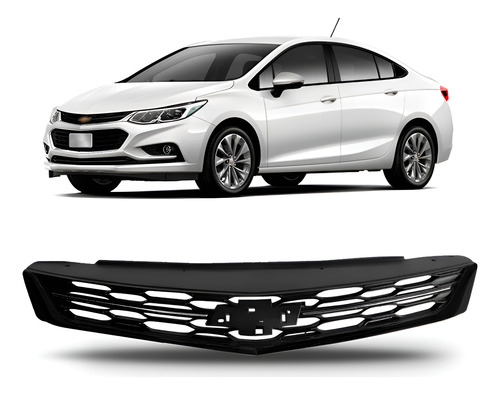 Tela Grade Radiador Cruze Lt 2016 2017 2018 Plástico