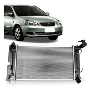 Radiador Corolla 2003 04 2005 2006 2007 Automatico 1.6 E 1.8