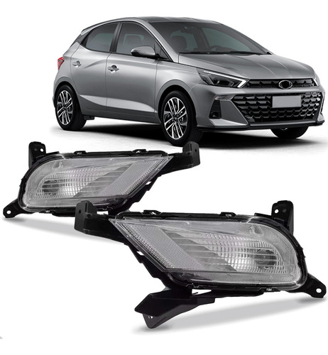 Par Lanterna Do Parachoque Dianteiro Hb20 2023 2024
