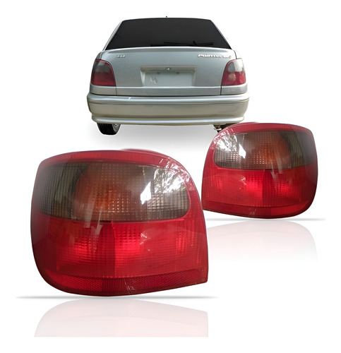 Lanterna Traseira Pointer 1994 1995 1996 1997 1998 1ª Linha Esquerdo Fumê