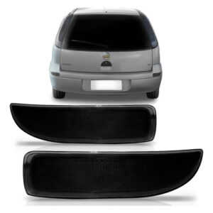 Par Refletor Parachoque Traseiro Corsa Montana 2003 A 2009 Preto Gr-mp0005