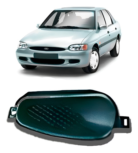 Moldura Milha Escort 1997 98 99 2000 2001 2002 - Direito Passageiro