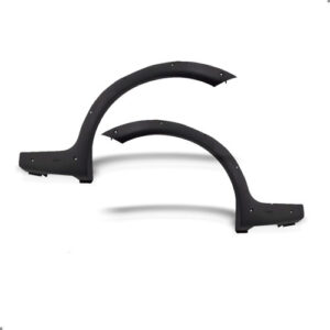 Kit Jogo Molduras Vão Roda Para Strada 1997 A 2000 04 Peças Preto