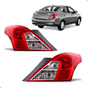 Par Lanterna Traseira Para Versa 2011 2012 2013 2014 A 2021 Ambos Lados