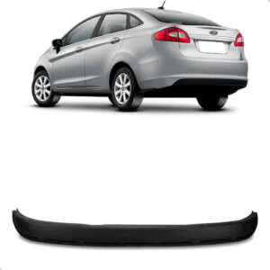 Spoiler Parachoque Traseiro Fiesta 2011 A 2013 Mexicano Preto