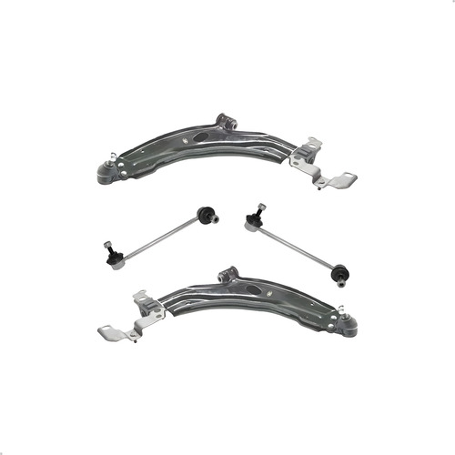 Kit Bandeja Balanca Dianteira Com Bieleta Idea Preto