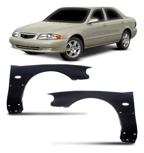 Par Paralama Mazda 626 1998 A 2002