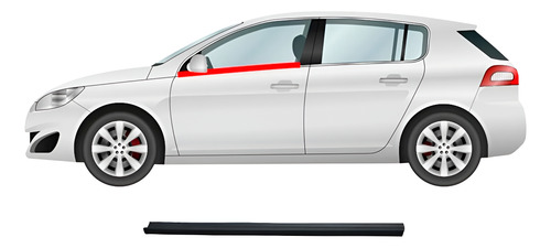 Pestana Externa Esquerda Traseira Gol Parati Gii E Giii Lisa