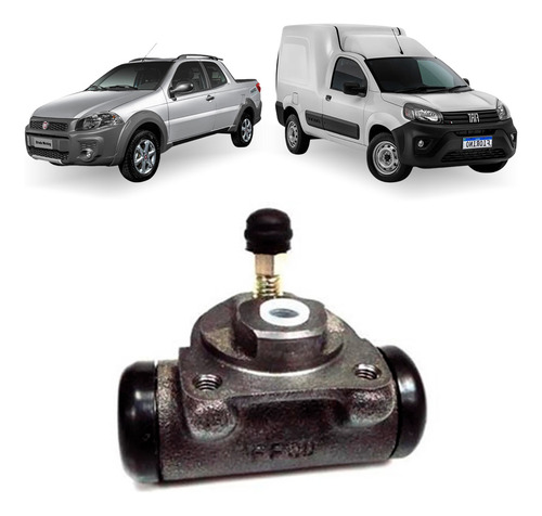 Cilindro De Roda Traseiro 9230 Fiorino Uno 1993 Strada 1999