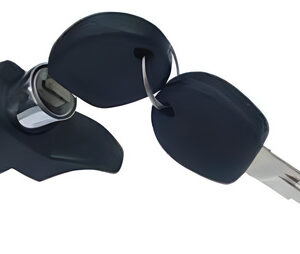 Macaneta Externa Tampa Motor C/ Chave Kombi Clipper 97/... Preto