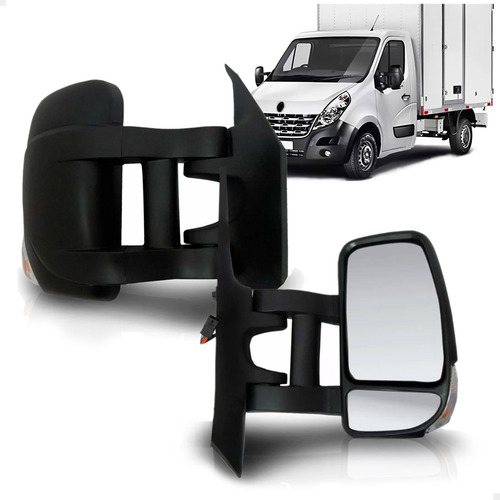 Par Retrovisor Eletrico Master 2013 A 2017 C/ Sinaleira