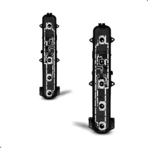 Par Circuito Lanterna Traseira Para Iveco 2020 A 2025 Ambos Lados Preto