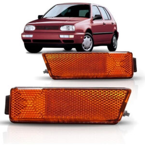 Par Pisca Seta Parachoque Golf 1994 A 1998 Ambar. Âmbar