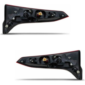 Par Sinaleira Traseira Tampa Hilux Sw4 2016 A 2020 C/ Led Vermelho