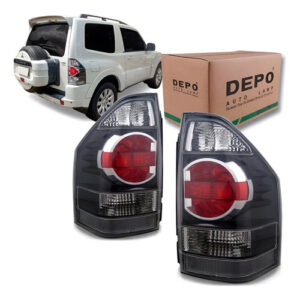 Par Sinaleira Pajero Full 02 Portas 08 09 10 11 12 13 14 Vermelho