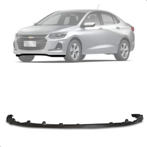 Spoiler Parachoque Dianteiro Onix 2020 2021 2022 A 2024 Preto