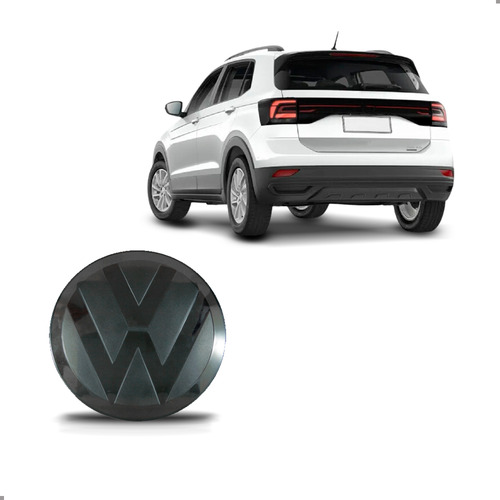 Aplique Capa Mala Para Vw T-cross Virtus Polo 2019 A 22 Fumê